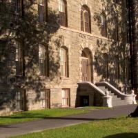 exterior of White Hall in summer