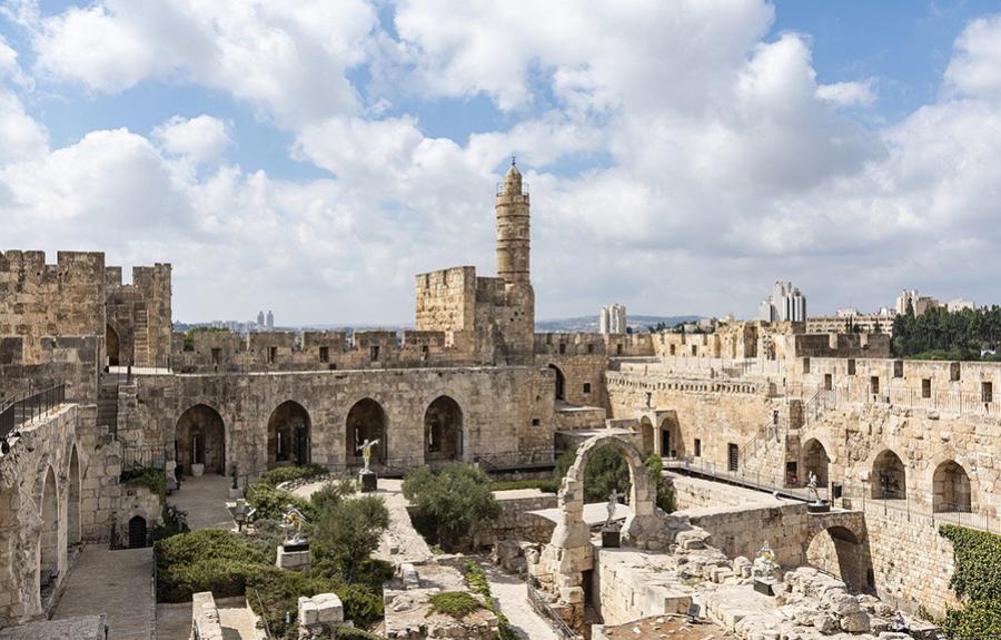 ancient building ruins in Israel