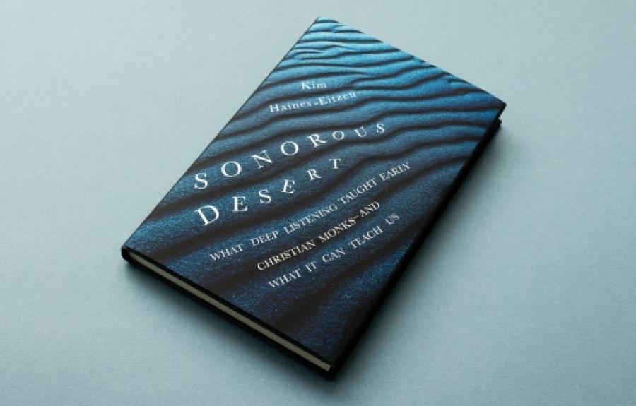 Sonorous Desert book on a table