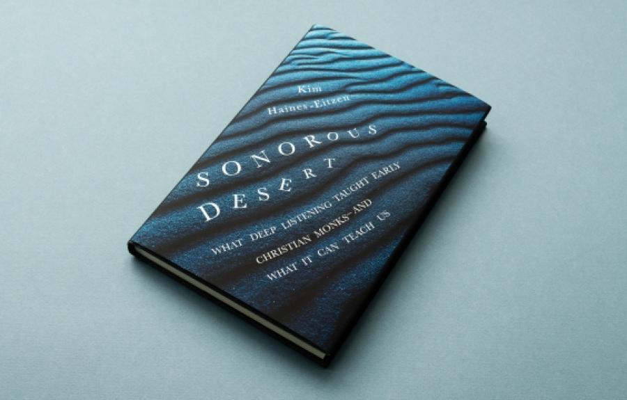 Sonorous Desert book on a table