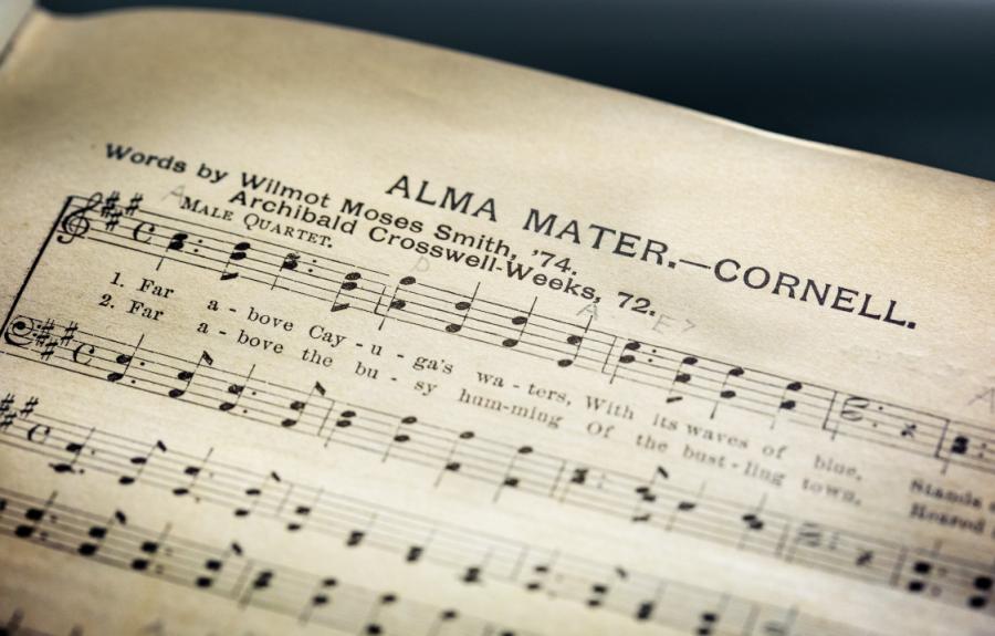 Cornell Alma Mater sheet music