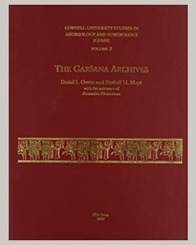 Book Cover for "The Garsana Archives"