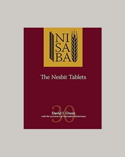 Book Cover for "The Nesbit Tablets"