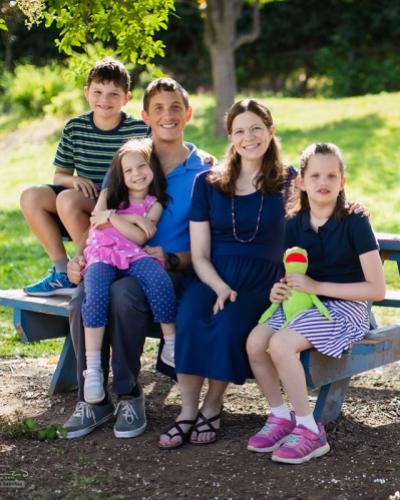 Jonathan Levine and family
