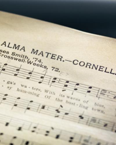 Cornell Alma Mater sheet music