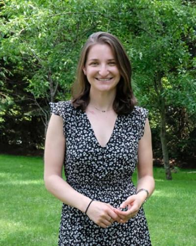 Sarah Sassoon outside