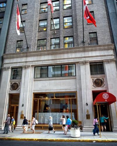 Cornell Club, NYC building exterior